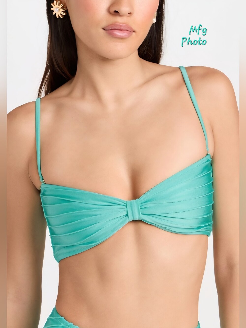 Shani Shemer Anna Bikini Top, Womens XL